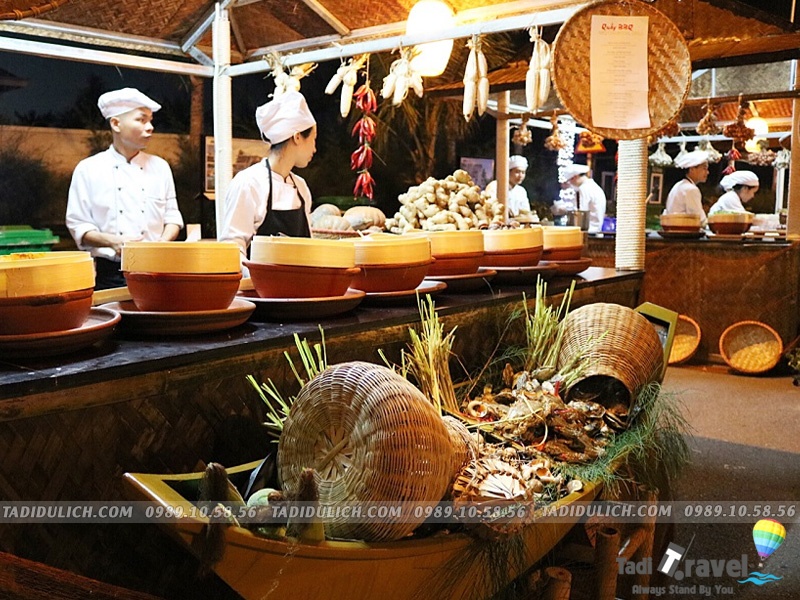 Ăn buffet ở FLC Sầm Sơn
