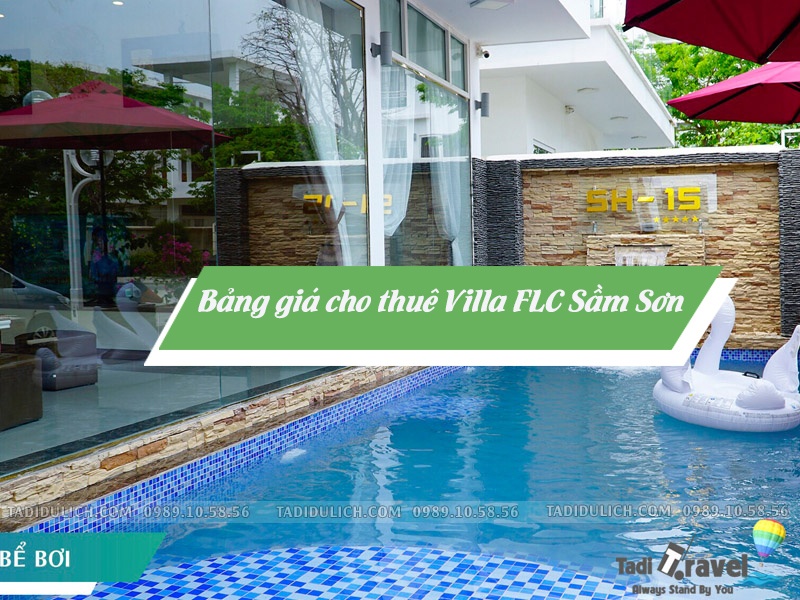 Bảng giá cho thuê Villa FLC Sầm Sơn